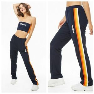 🎉3/$39 🆕️ Forever 21 Wilson Track Pants